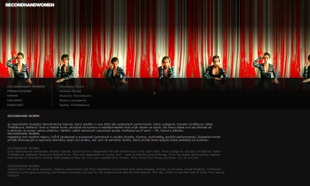 Screenshot webu Divadelní studio